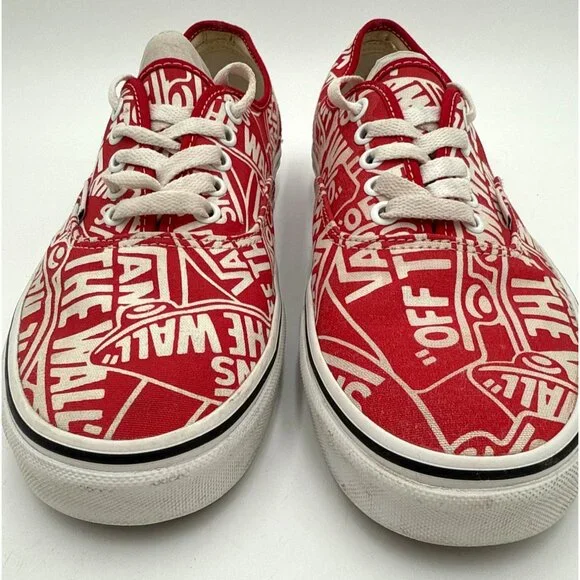 VANS Men’s Doheny OTW Repeat R&W Logo Print Skateboard Shoes Sneakers Size 10 - Picture 3 of 10